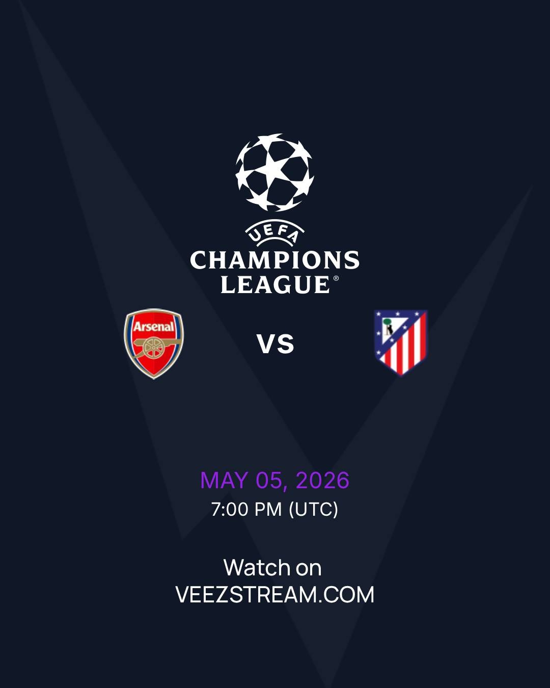 Arsenal vs Atletico Madrid UEFA Champions League Semifinal