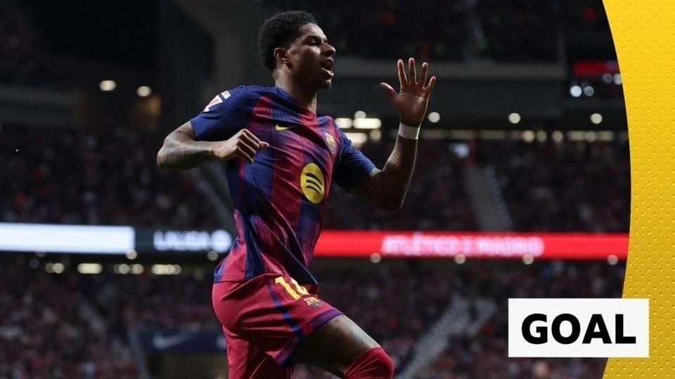 Rashford strikes as Barcelona beat Atletico Madrid