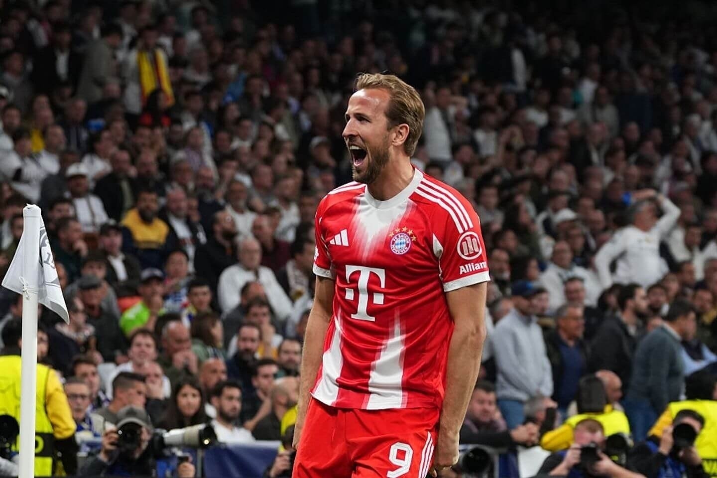 Harry Kane's Winner Gives Bayern Munich 2-1 Lead Over Real Madrid