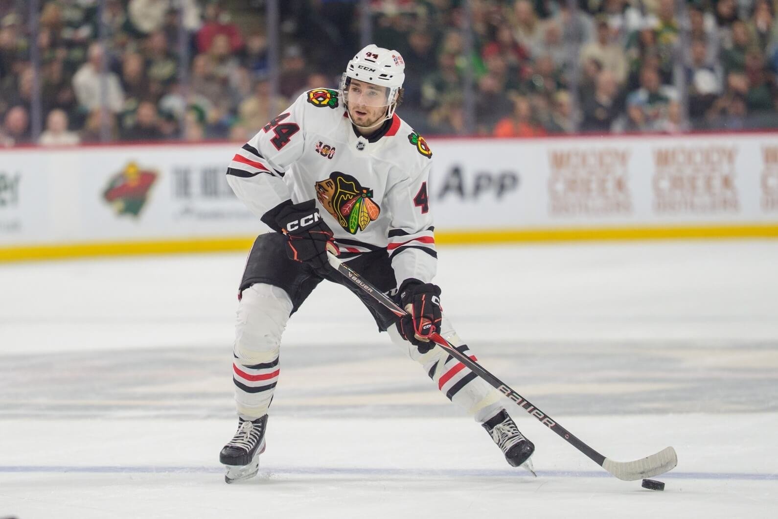 Wyatt Kaiser Highlights First Full NHL Season with Chicago Blackhawks, Aims to Boost Offensive Game in Offseason