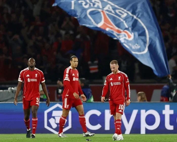 PSG beat Liverpool 2-0 with Kvaratskhelia goal in Champions League