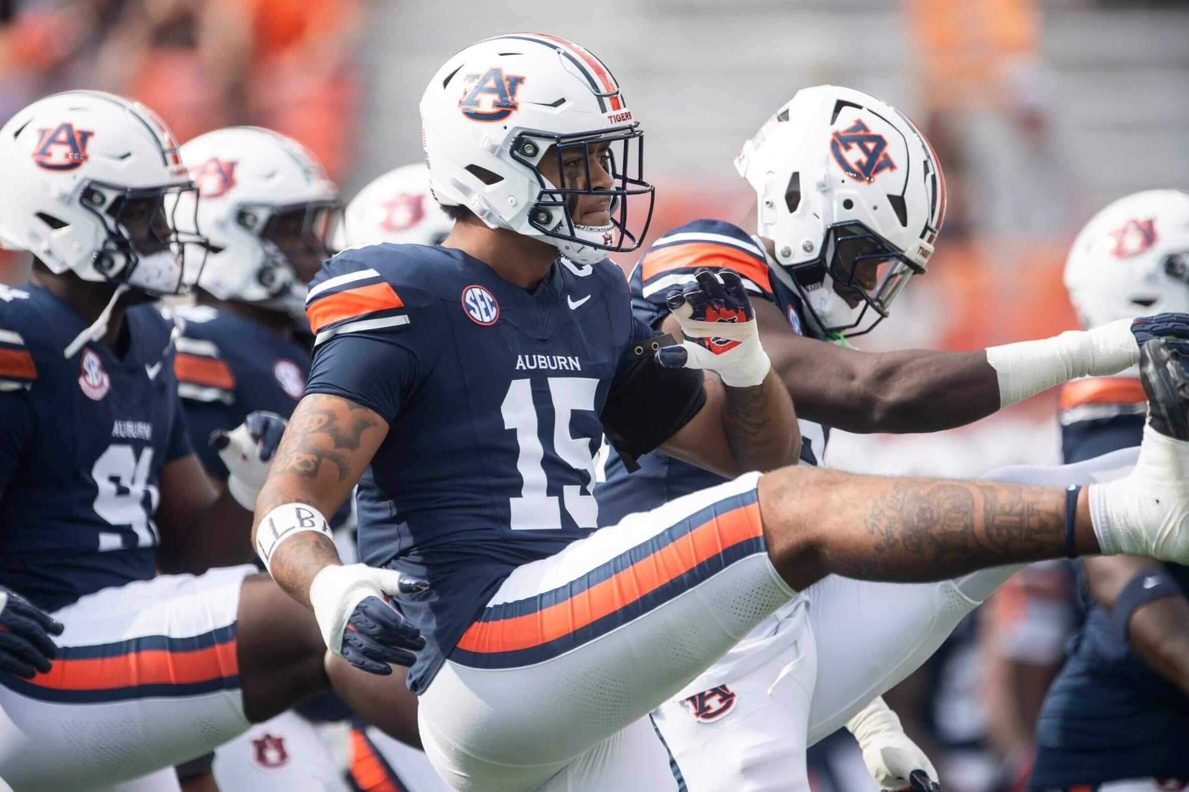 Titans Trade Up to Draft Auburn Edge Rusher Keldric Faulk