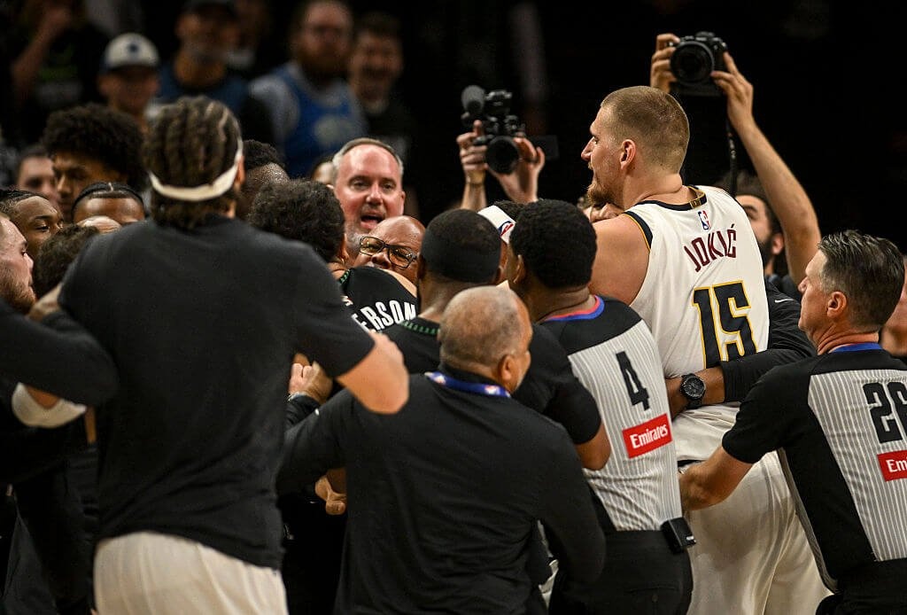 NBA fines Nikola Jokić, Julius Randle after Game 4 scuffle