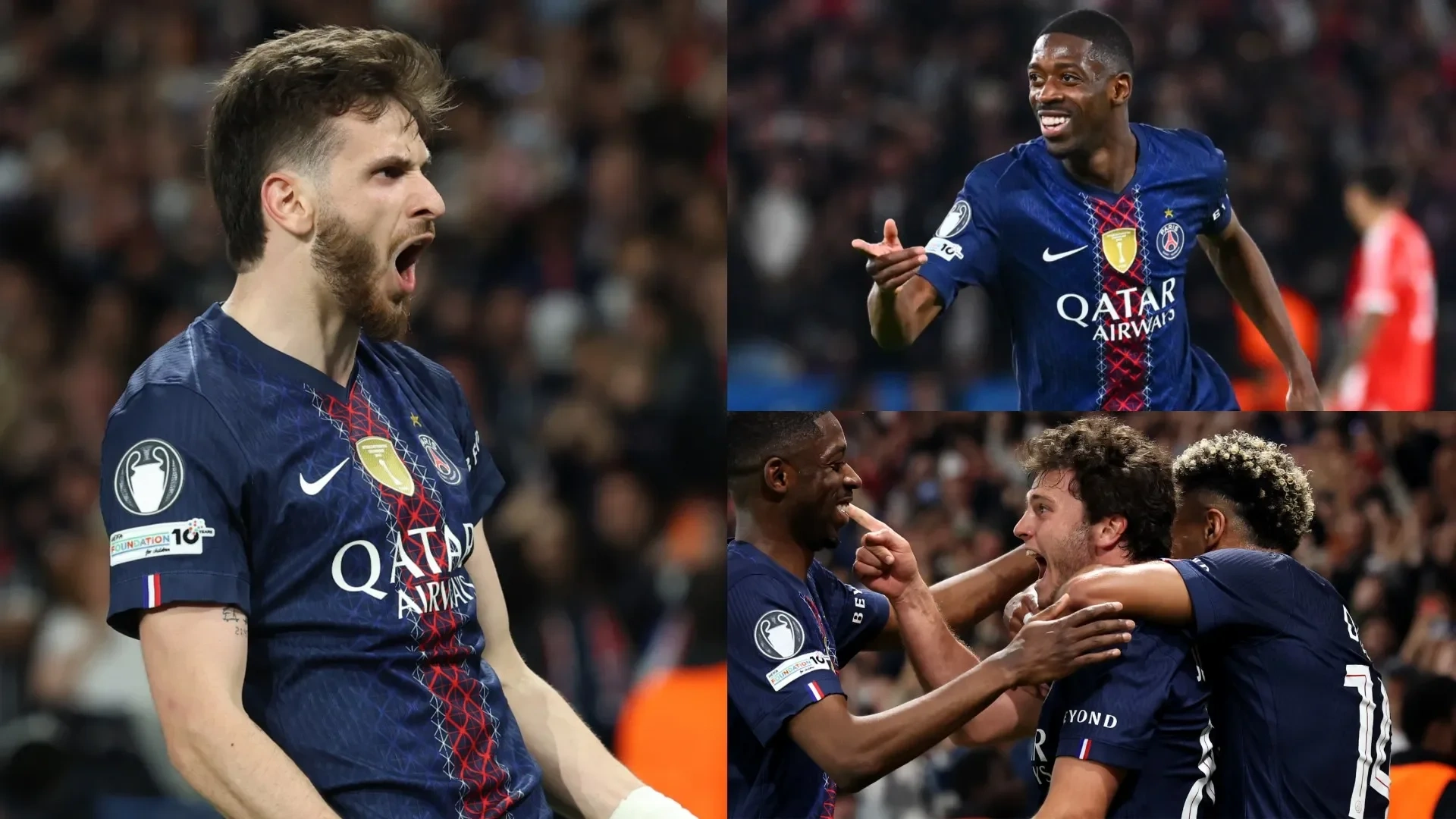 Kvaratskhelia, Dembele Propel PSG to 5-4 League Win Over Bayern