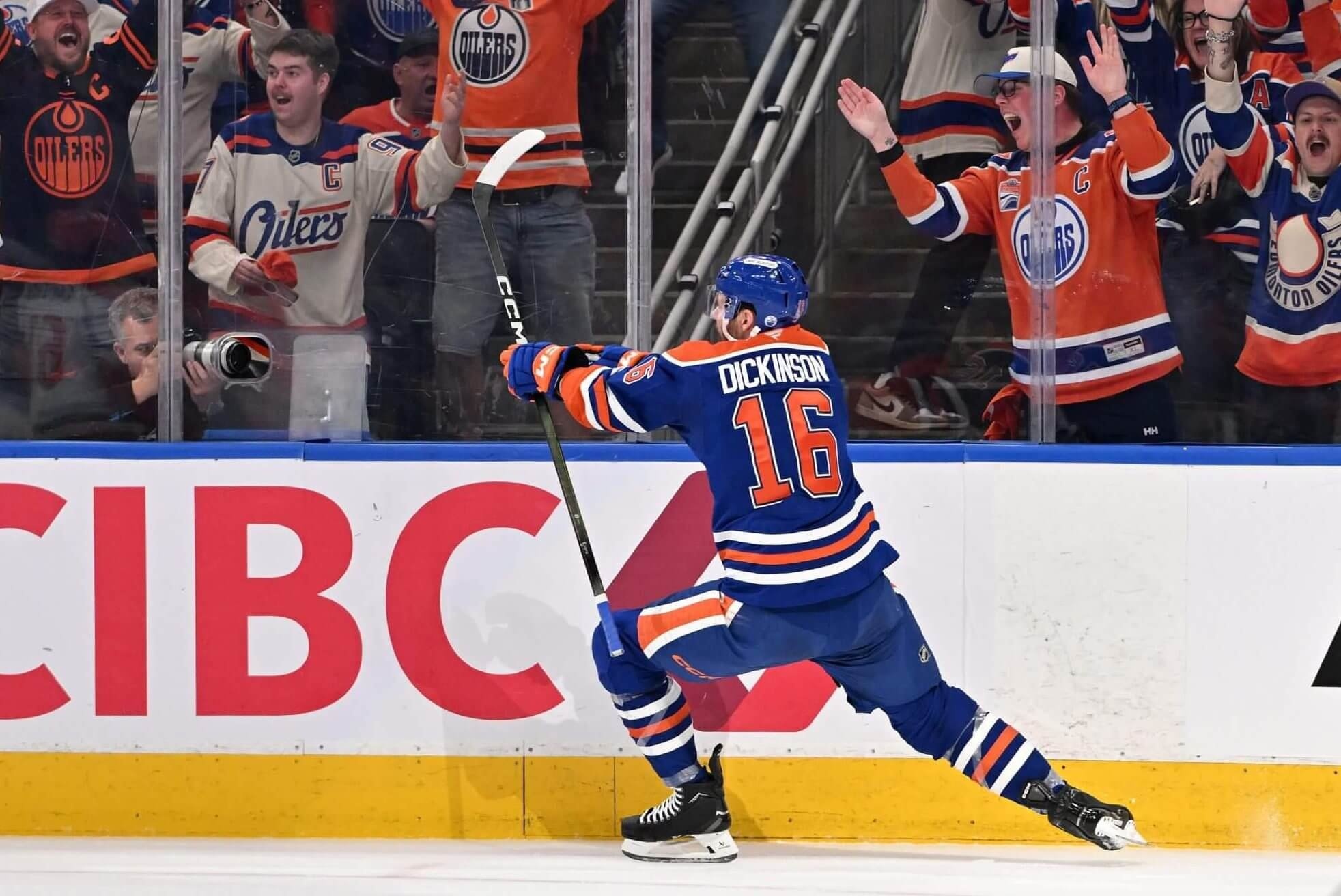 Superstar Oilers teammate considers Jason Dickinson "invaluable" Game 1 showed why